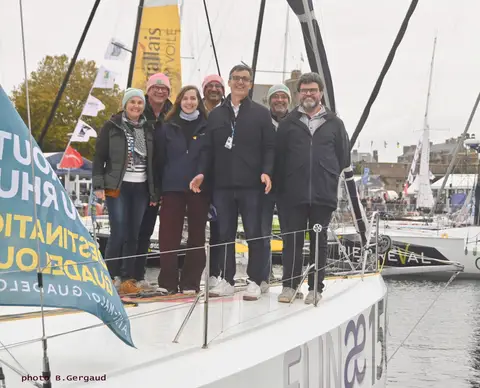 Baptème du Class40 FUNae
